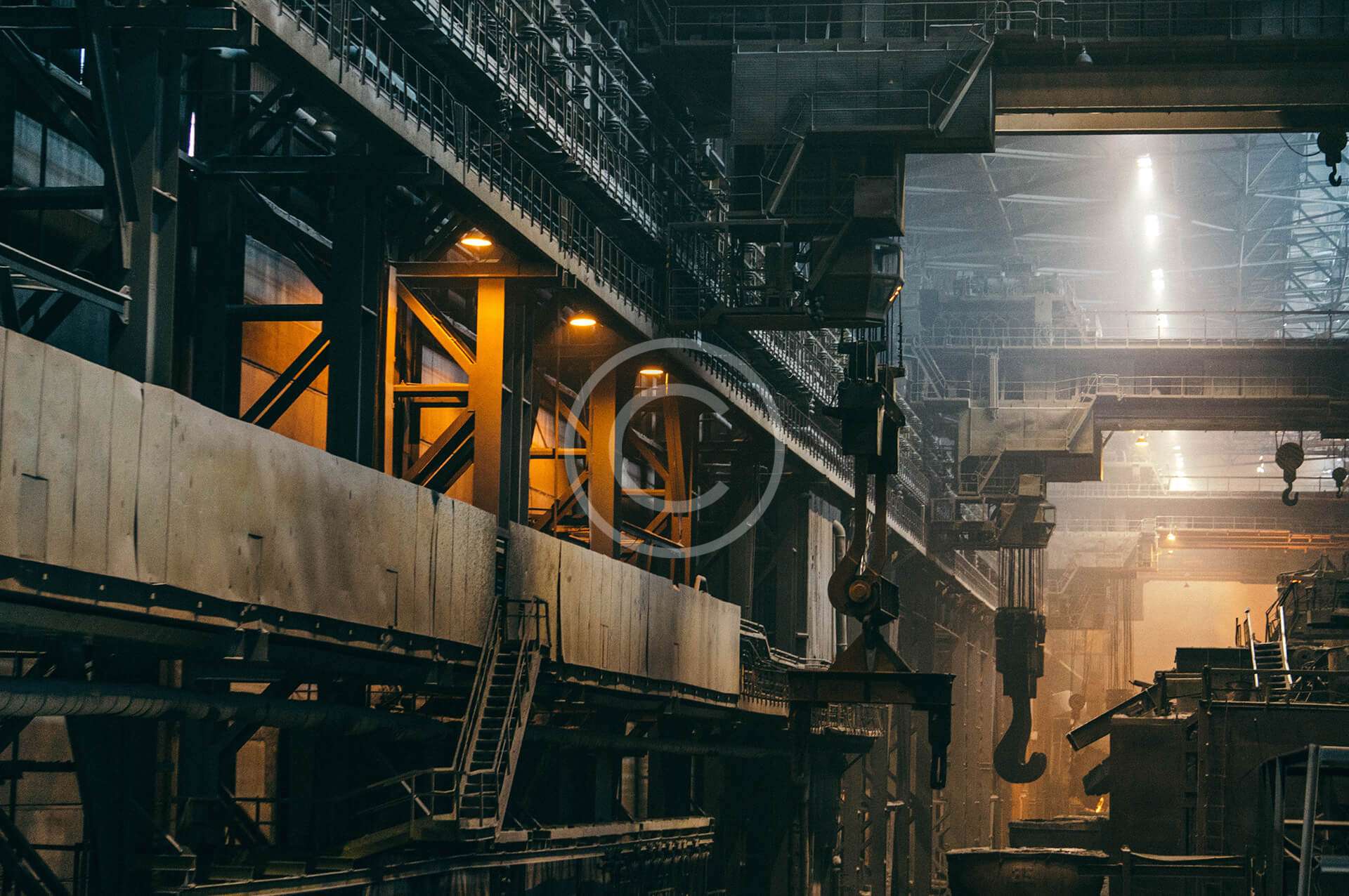 Steel forge showcase